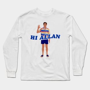 Hi Allan // Allan Barbie Vector Long Sleeve T-Shirt